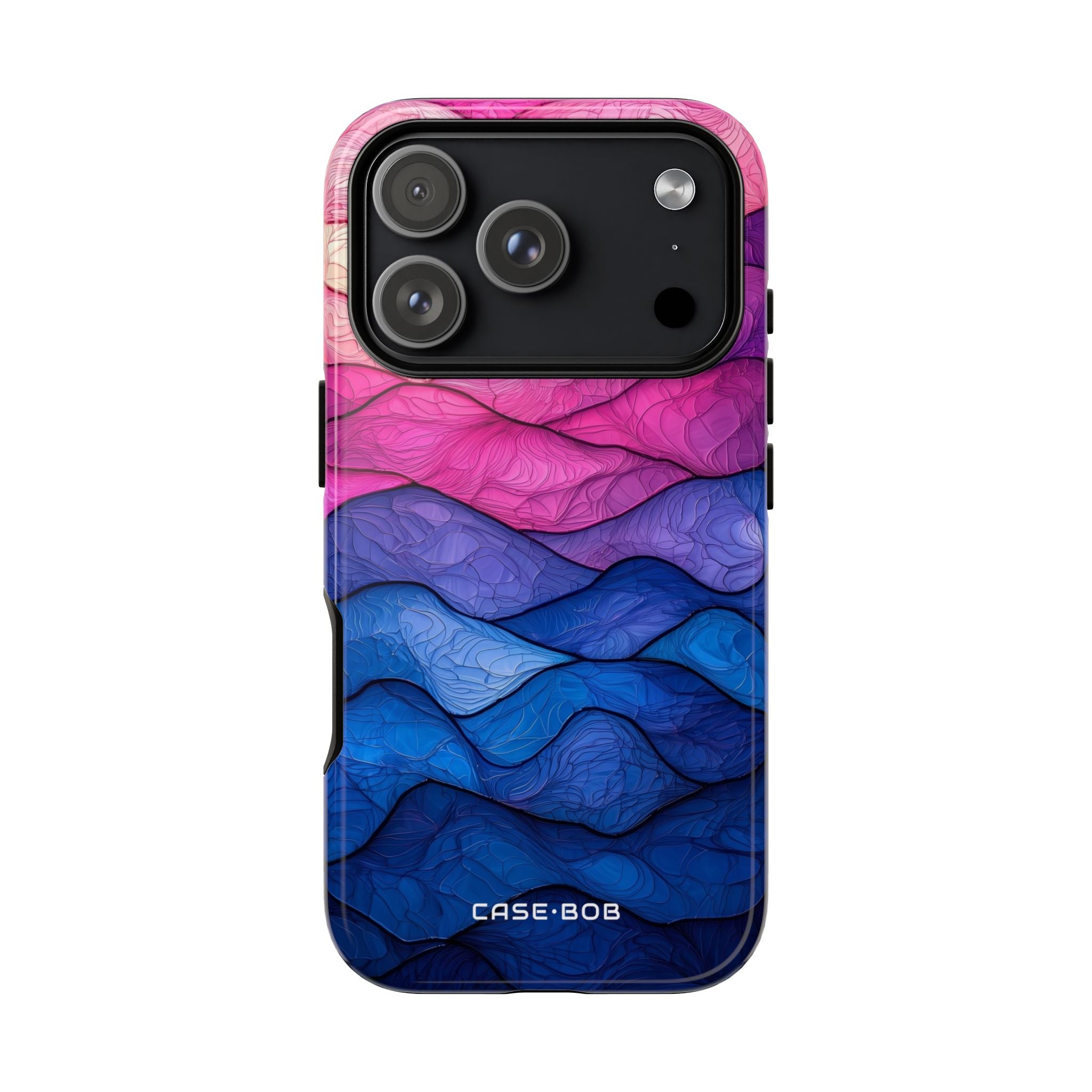 Wavy Vein Gradient iPhone 17 Pro Case - Tough