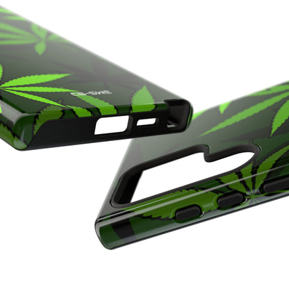 Green Leaf Symmetry - Samsung Case