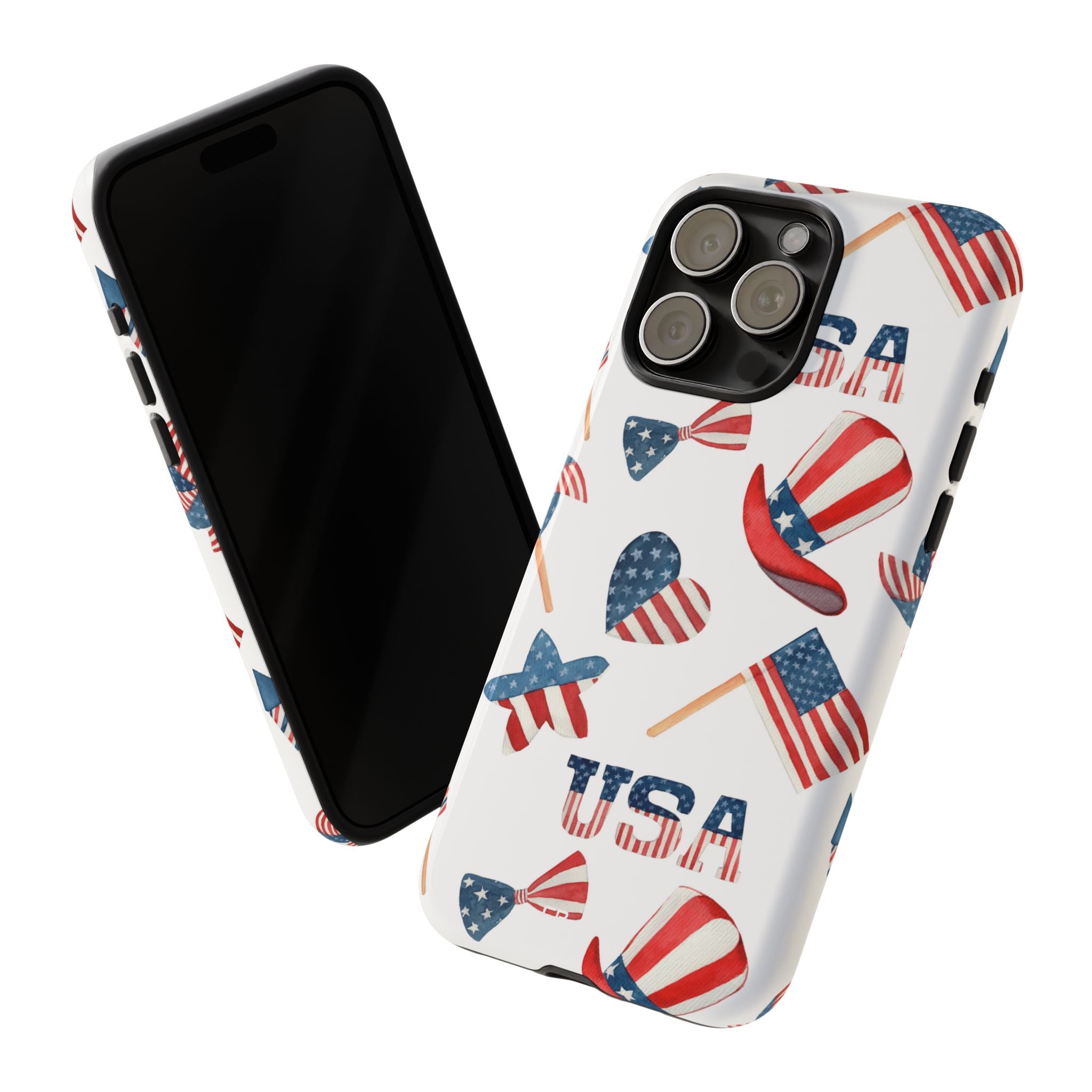 Fireworks Burst Bright - iPhone Case