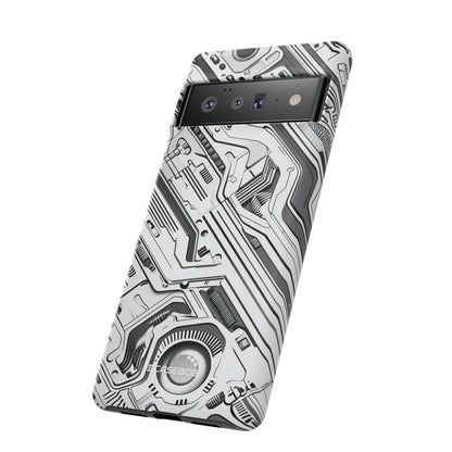 Techno Circuitry - Phone Case for Google Pixel