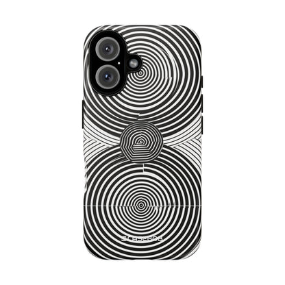 Dynamic Depth: Black and White Op-Art - for iPhone 16