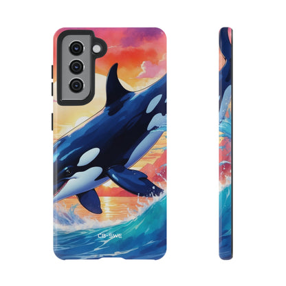 Orca Leaps Joyfully - Samsung Case