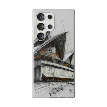 Architectural Curves in Line Formation Samsung S23 - Flexi Phone Case