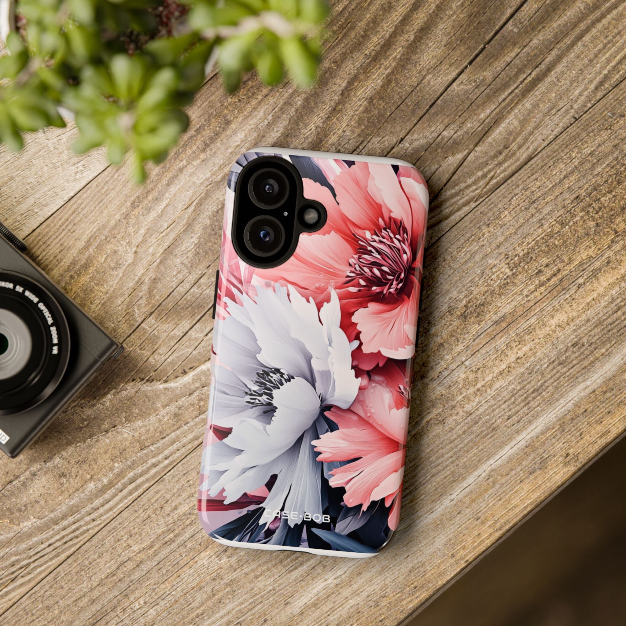 Coral Bloom iPhone 16 Pro Case - Tough