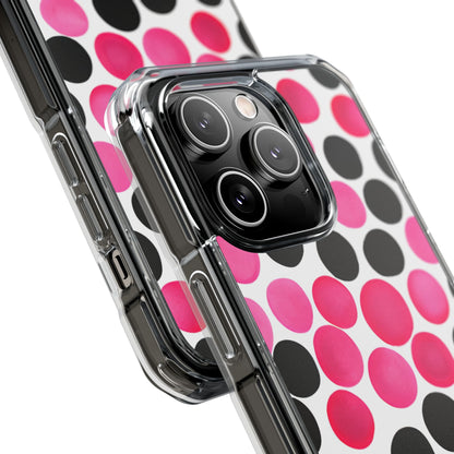 Pulsing Circles Illusion iPhone Case - Impact
