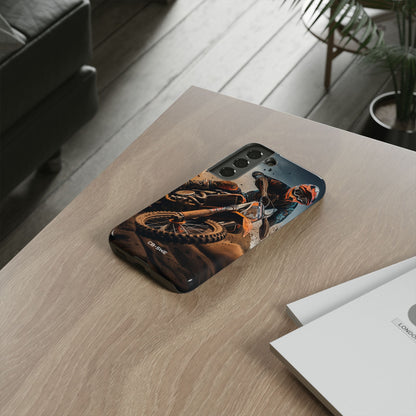Rider Amidst Desert Fury - Samsung Case