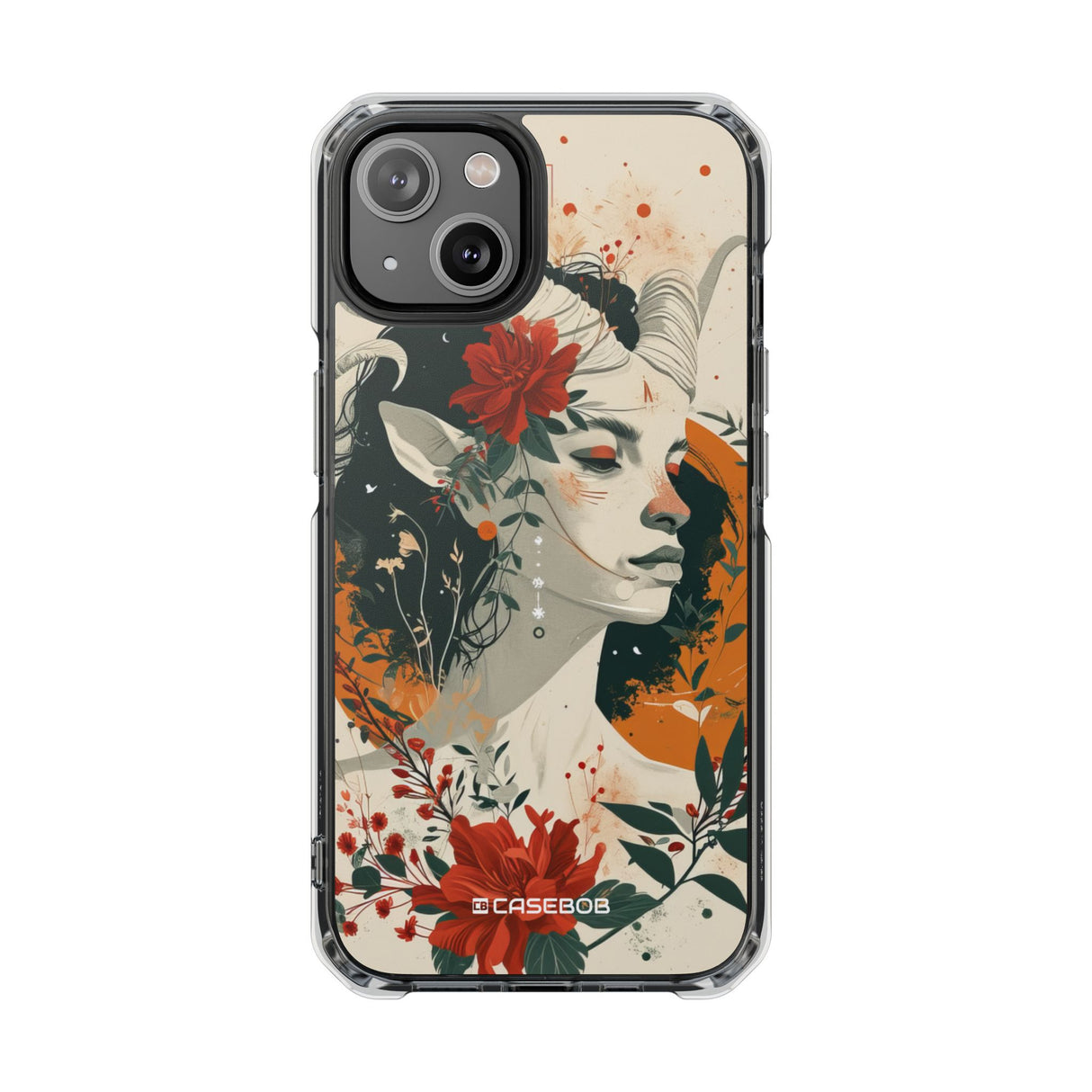 Faun Enchantment - Phone Case for iPhone (Clear Impact - Magnetic)