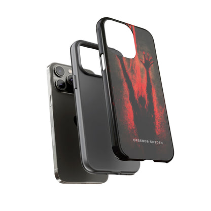 Gothic Crimson Ascension iPhone 14 - Tough Phone Case