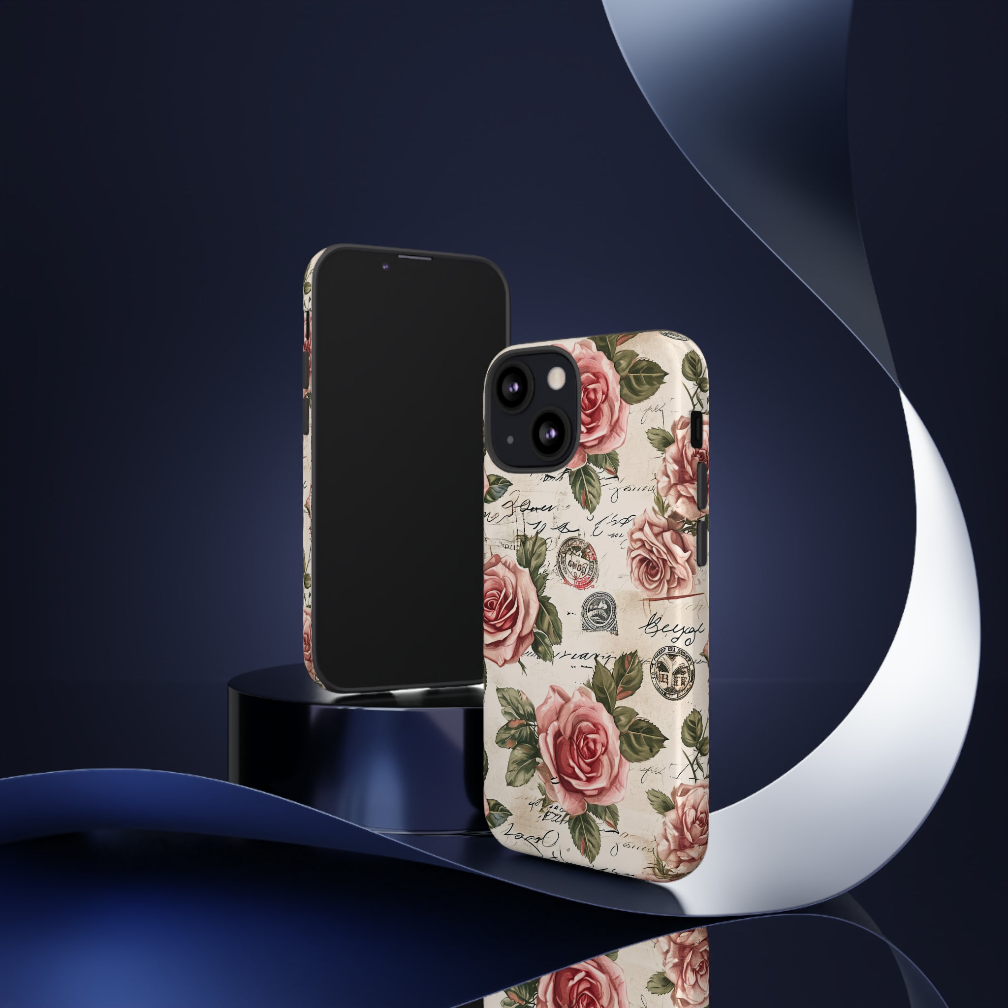 Roses & Love Letters - Protective Phone Case