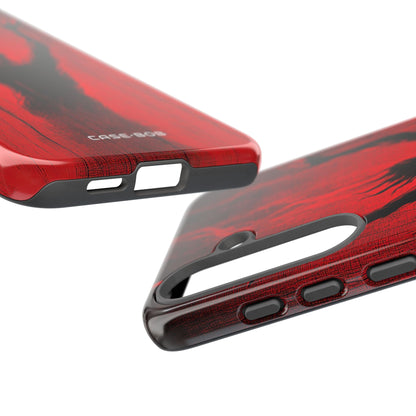 Crimson Uprising Samsung S25 Plus Case - Tough