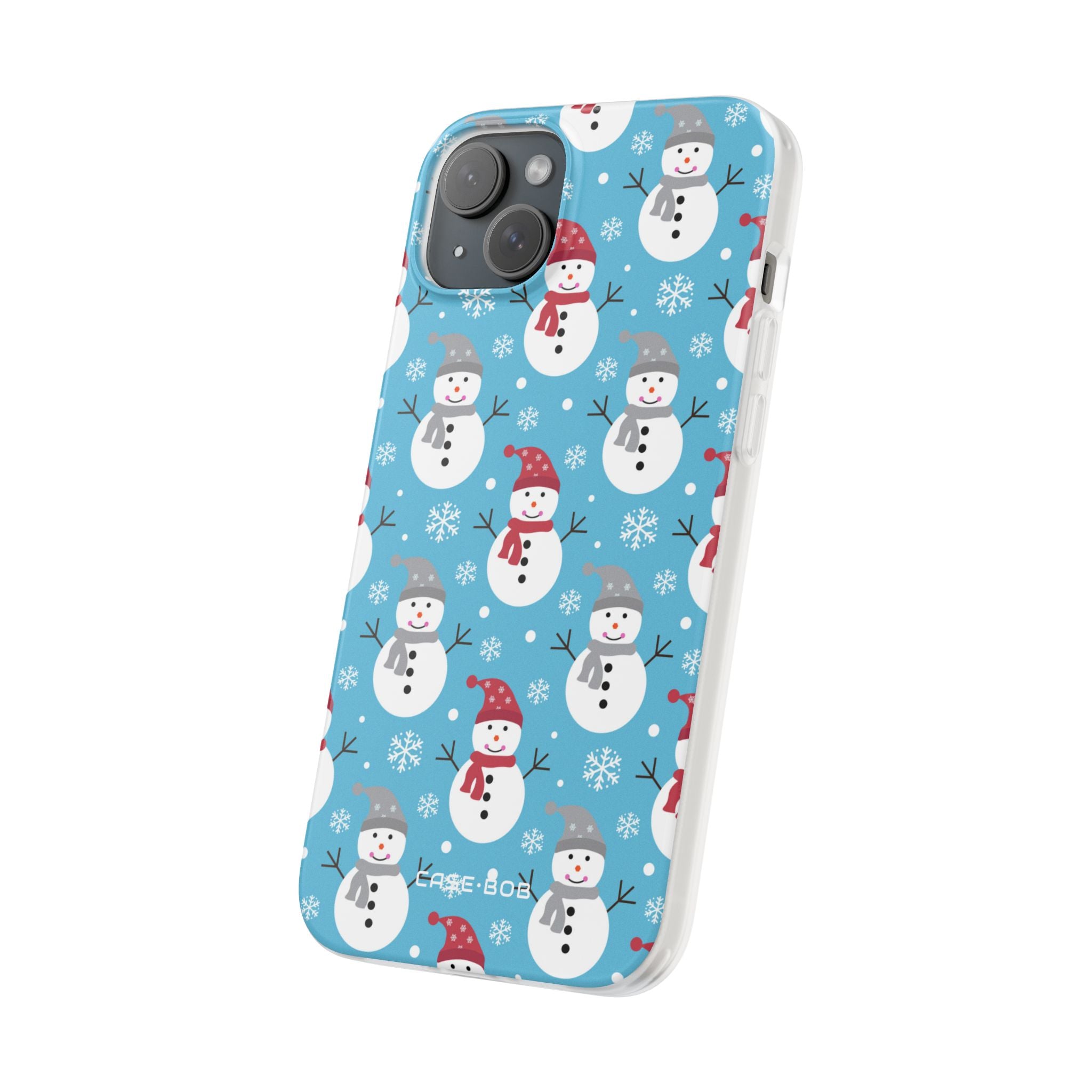 Snowman Parade iPhone 15 Plus Case - Soft