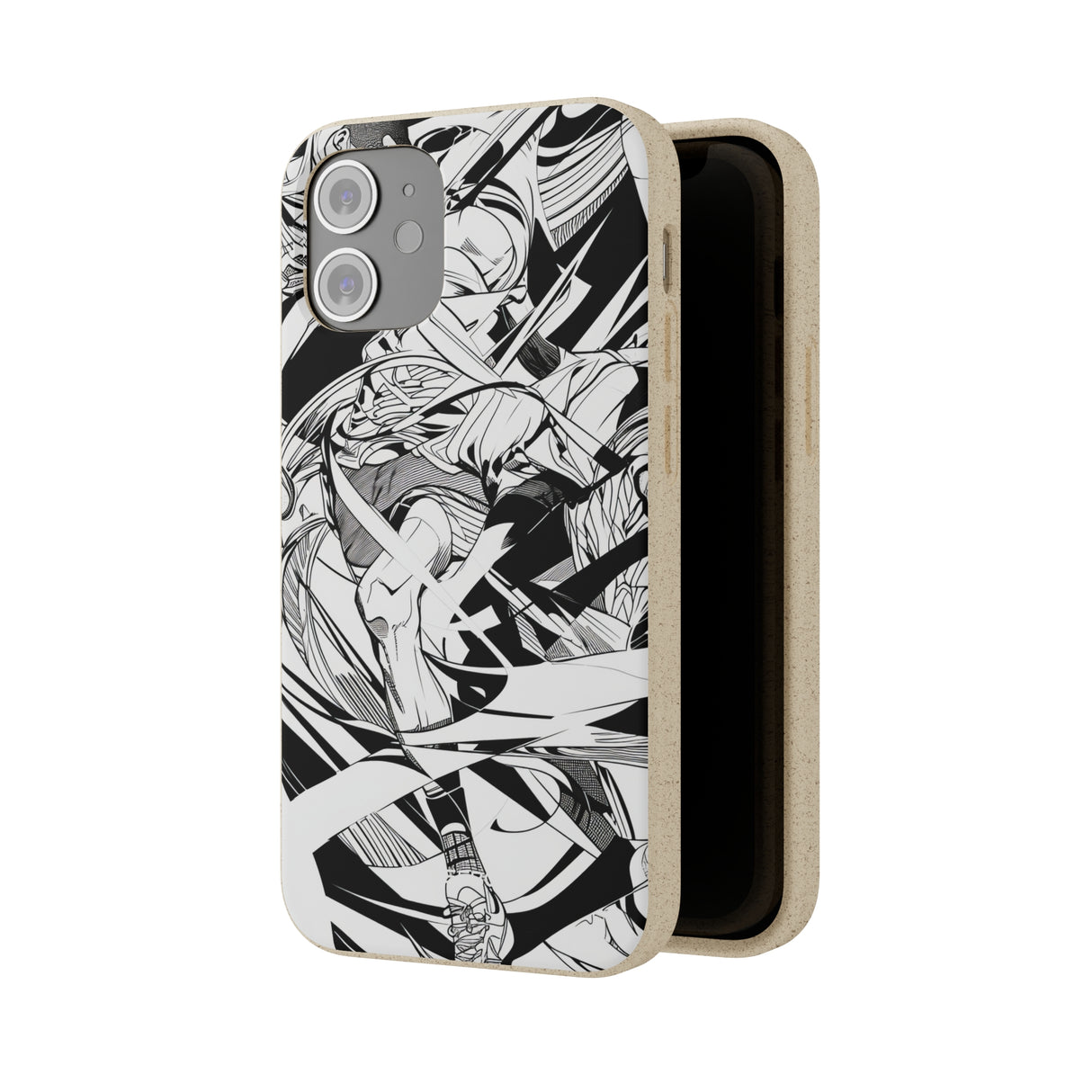 Dynamic Court Noir | Biodegradable Phone Case