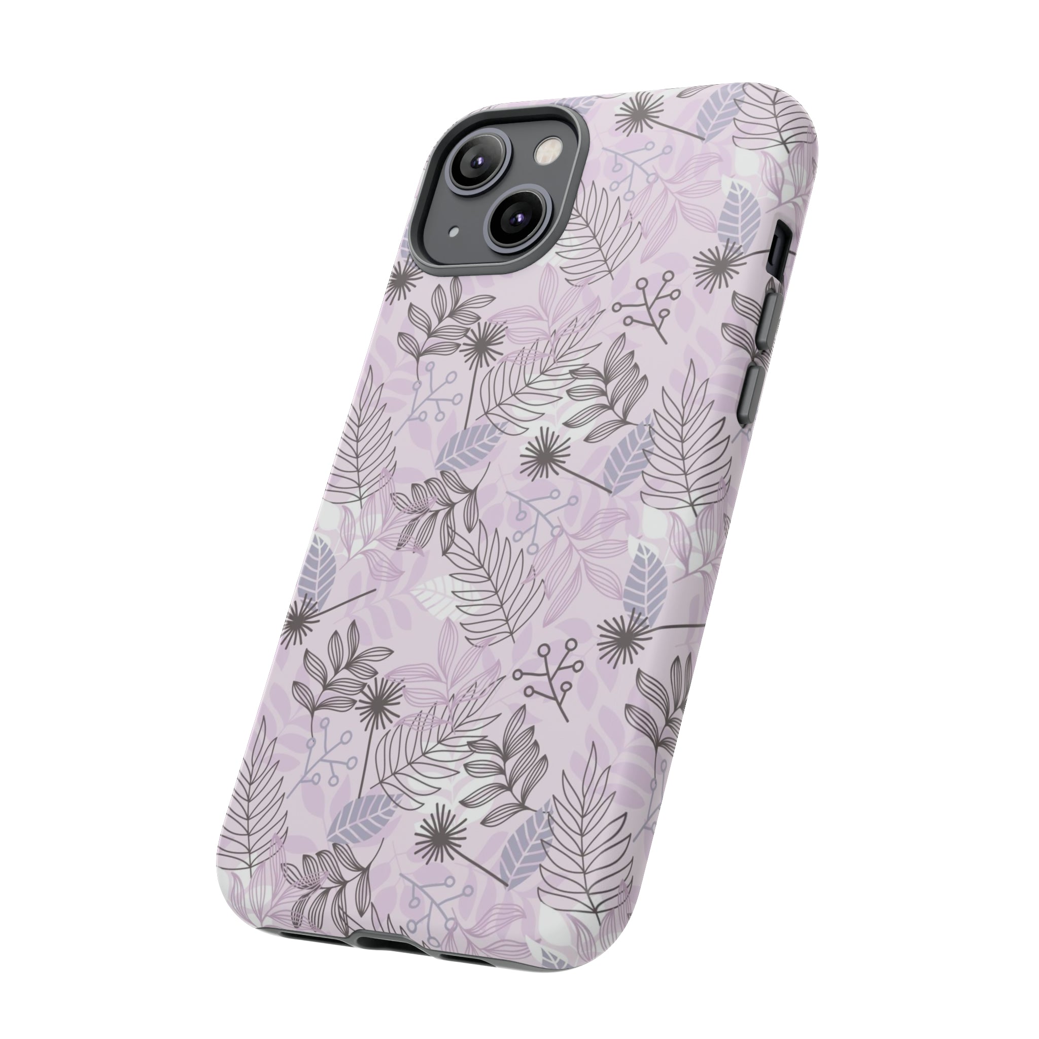 Purple Leaf - Protective Phone Case