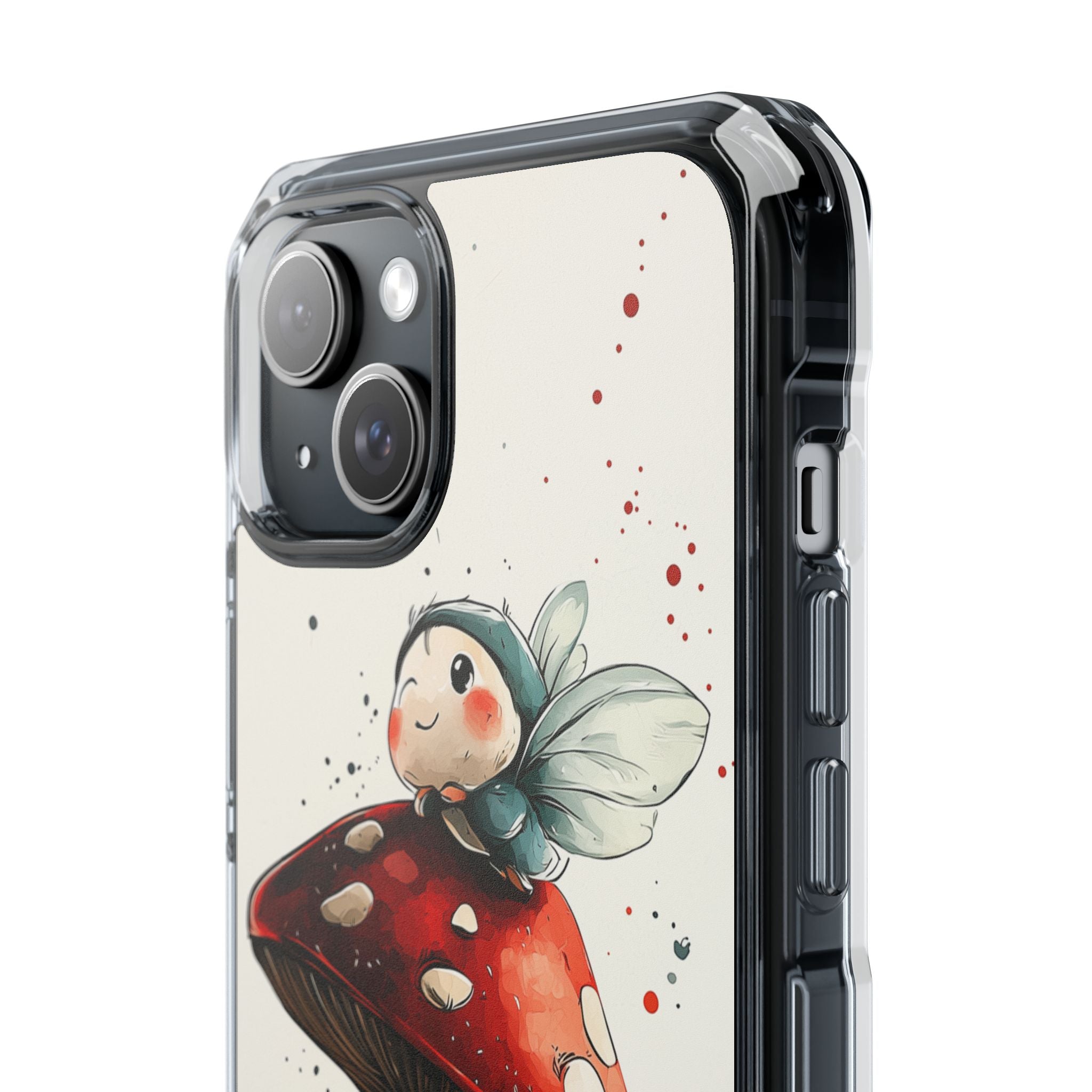 Mushrooms Entertain Fairies iPhone Case - Impact
