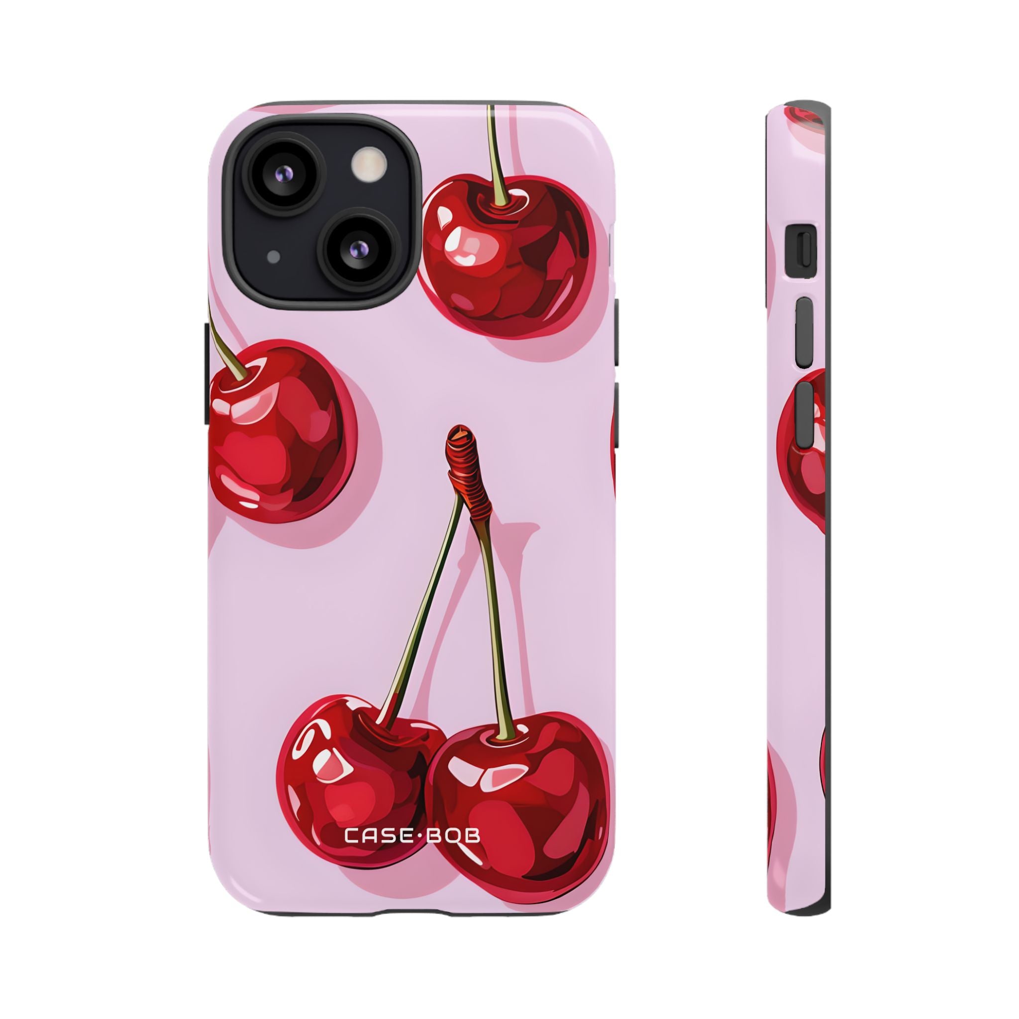 Glossy Cherry Burst iPhone 13 Mini Case - Tough