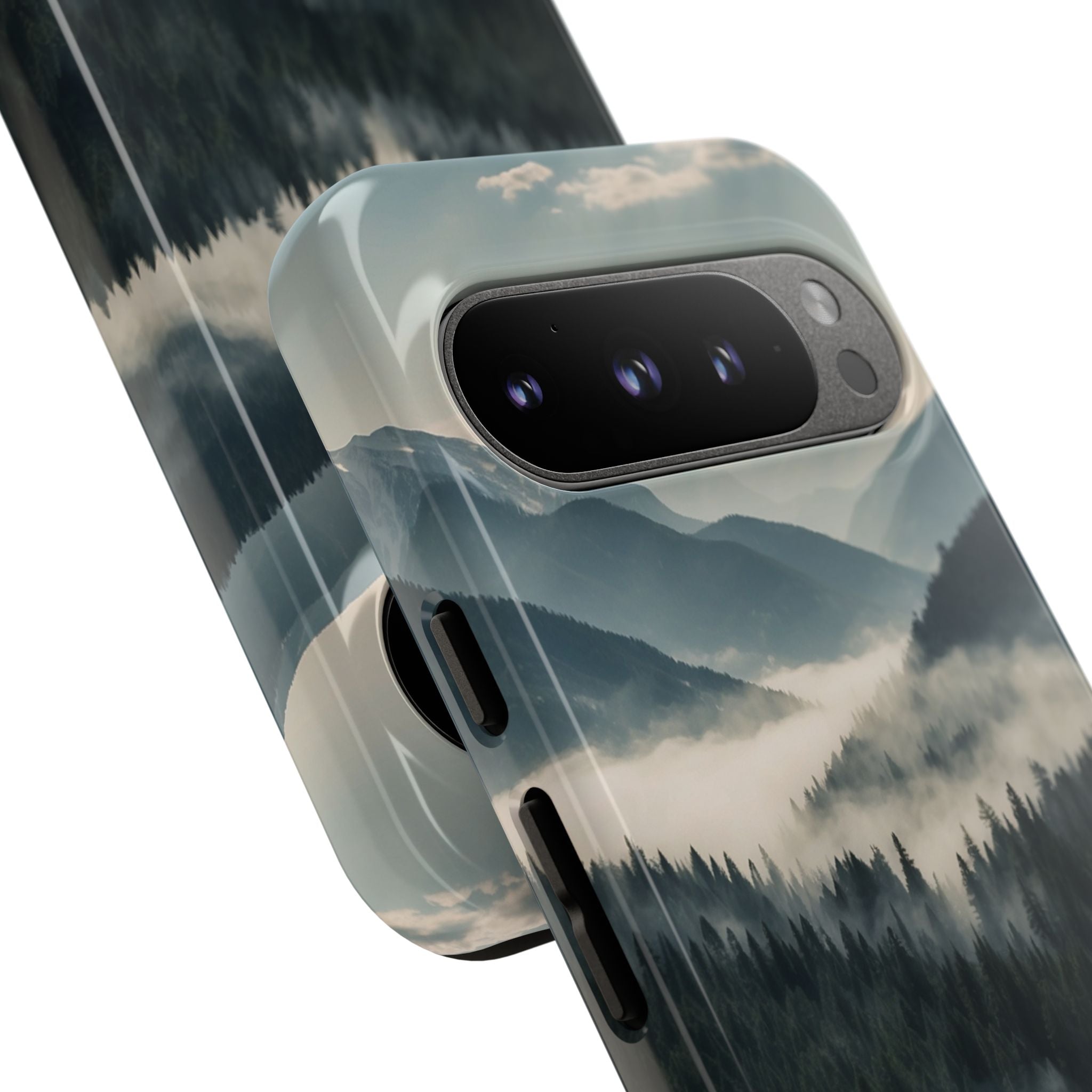 Misty Forest Embrace - Google Pixel Case