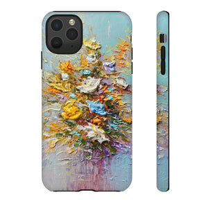 Oil painting - Bouquet of Flowers - Protective Phone Case