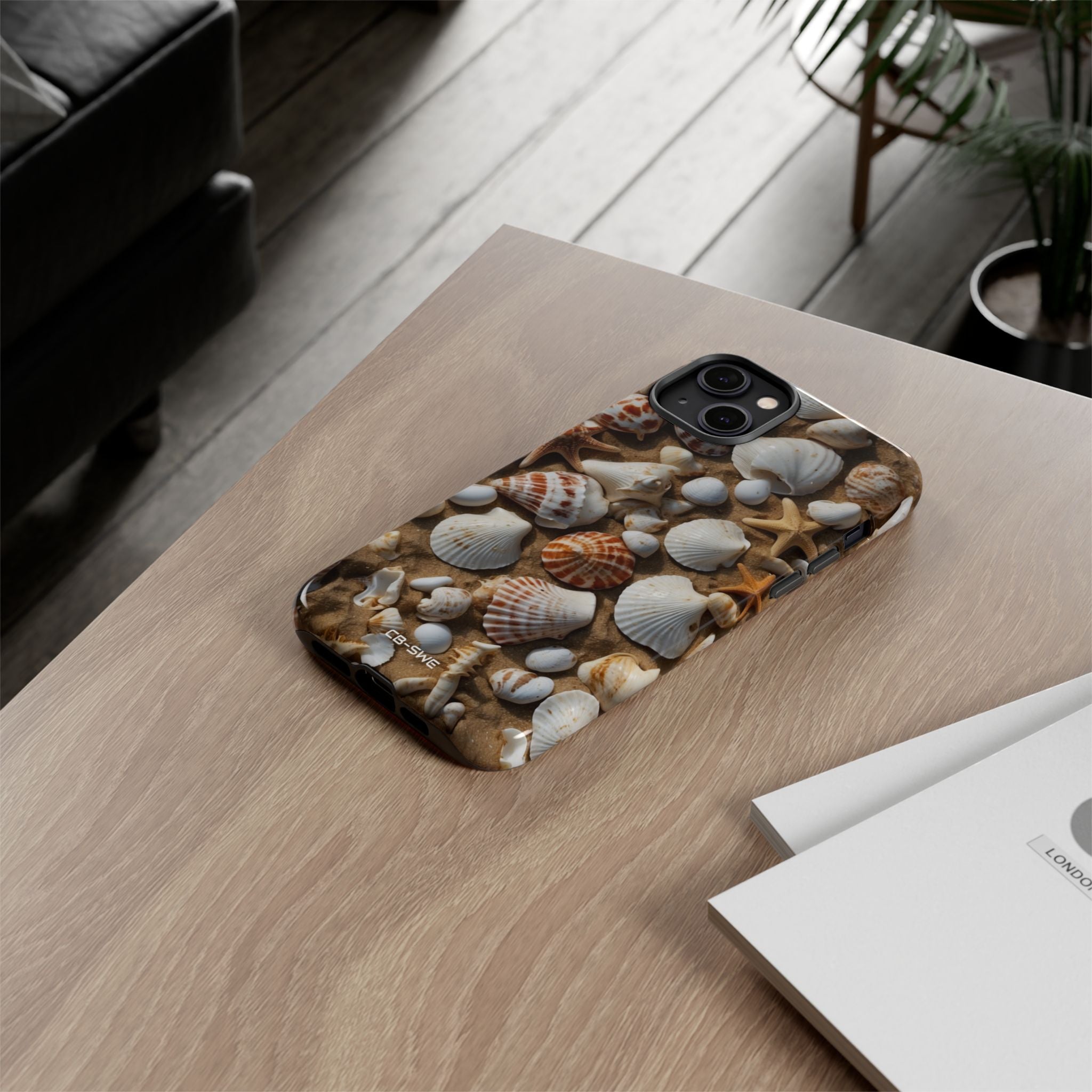 Seashells Embrace Shore - iPhone Case