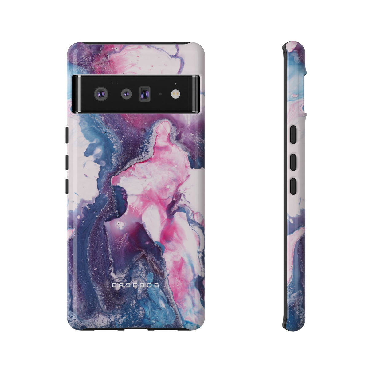 Blue & Pink Art - Protective Phone Case