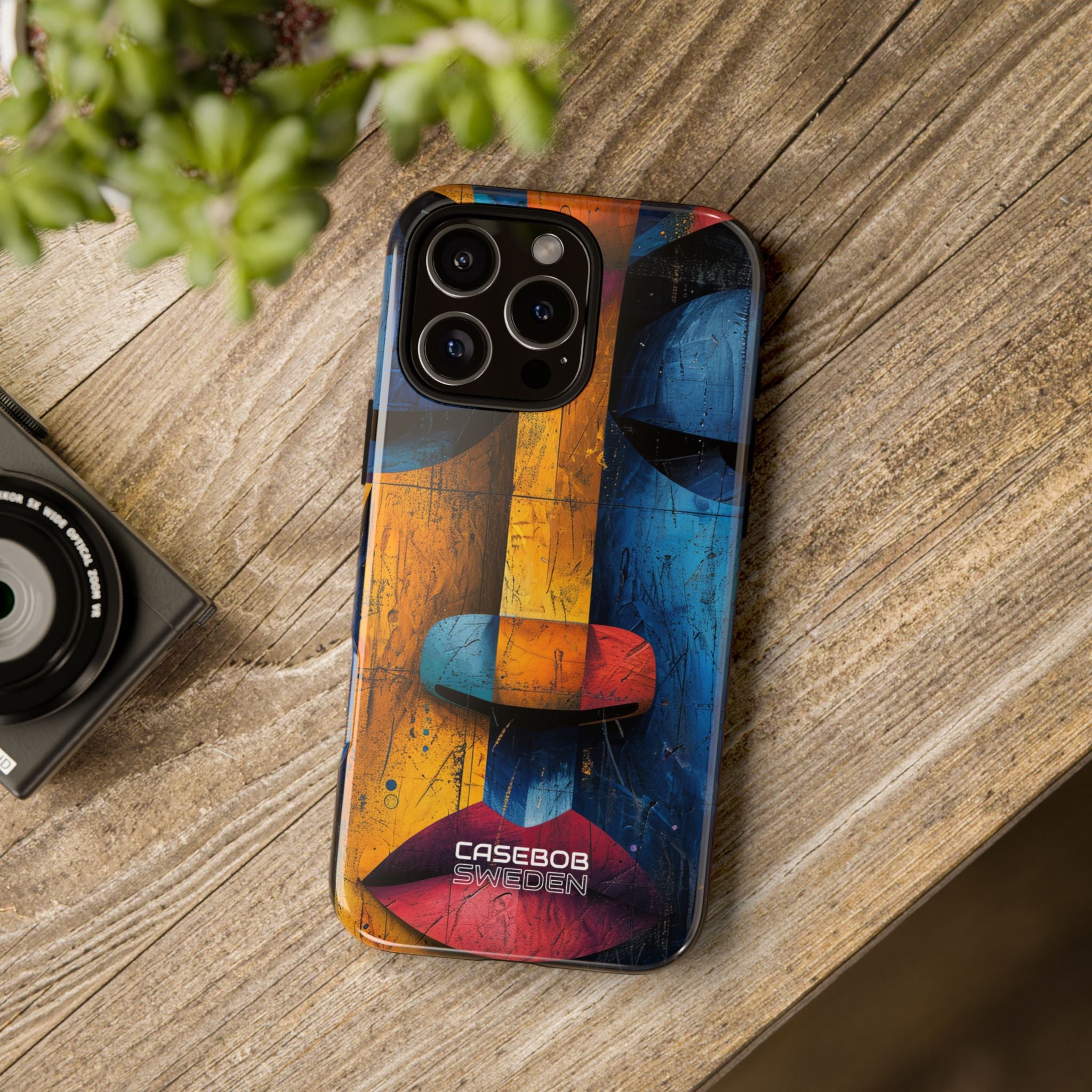 Geometric Face Fusion iPhone 16 - Tough