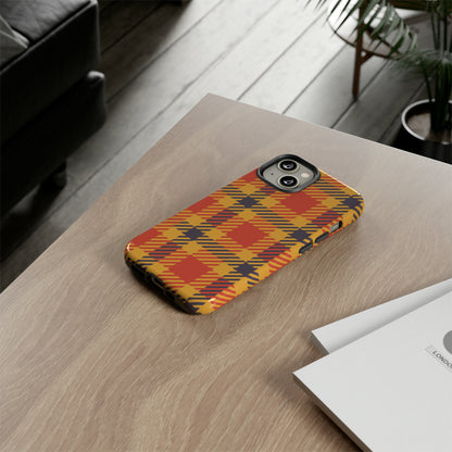 Orange Flannel - Protective Phone Case