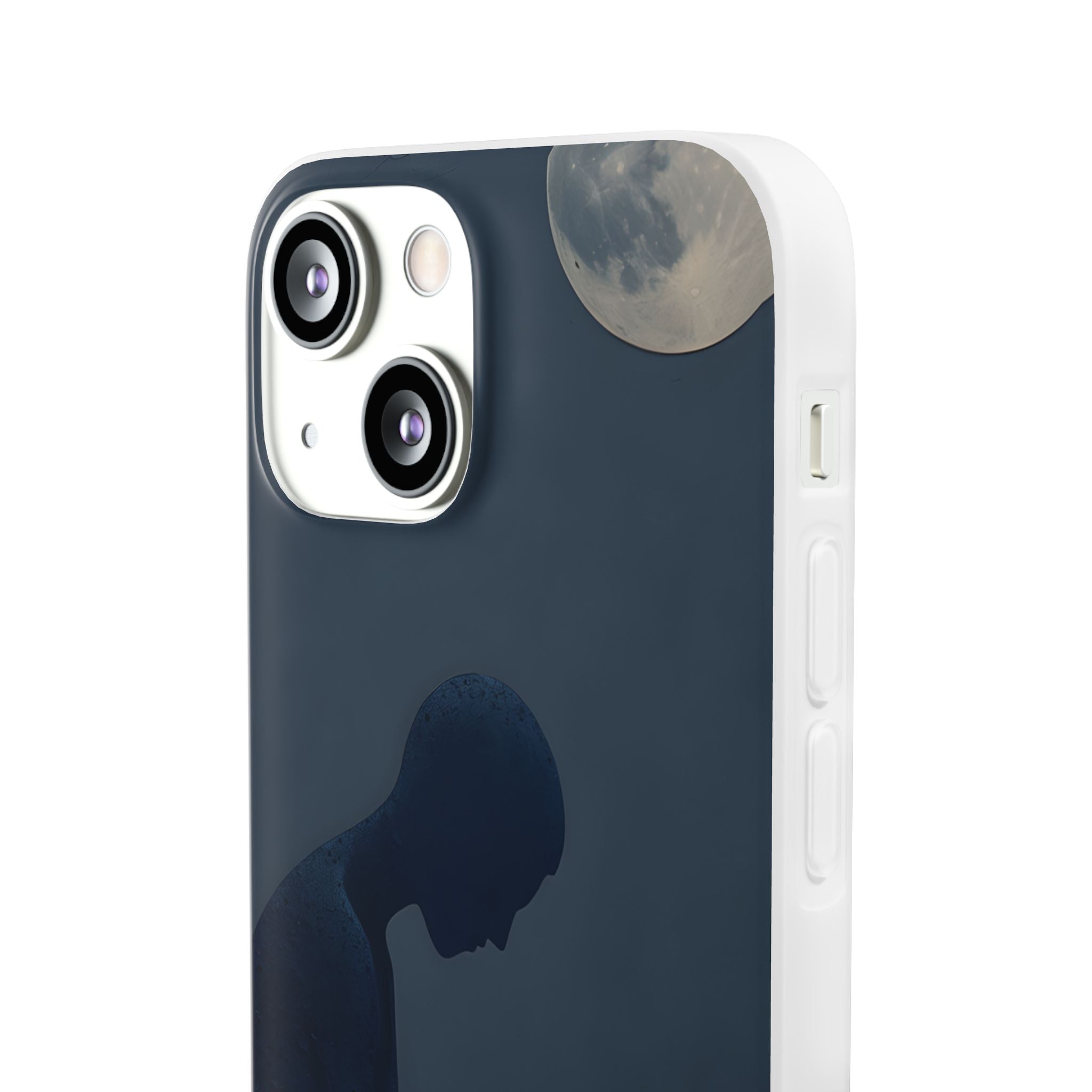 Moonlit Contemplation iPhone 13 mini Case - Soft