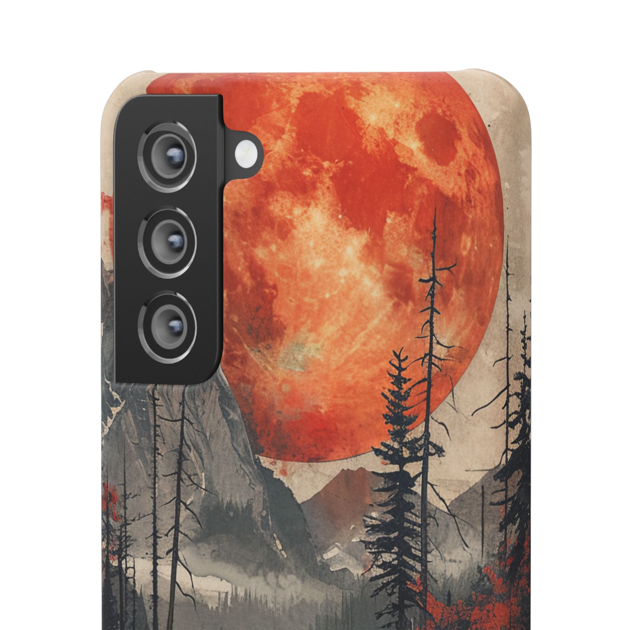 Celestial Glow Over Reflective Landscape Samsung S21 - Slim Phone Case