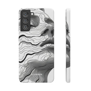 Topographic Serenity | Slim Phone Case for Samsung