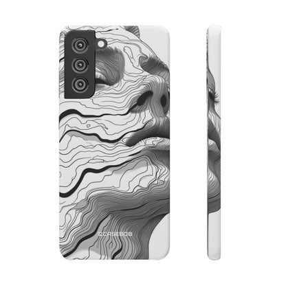 Topographic Serenity | Slim Phone Case for Samsung