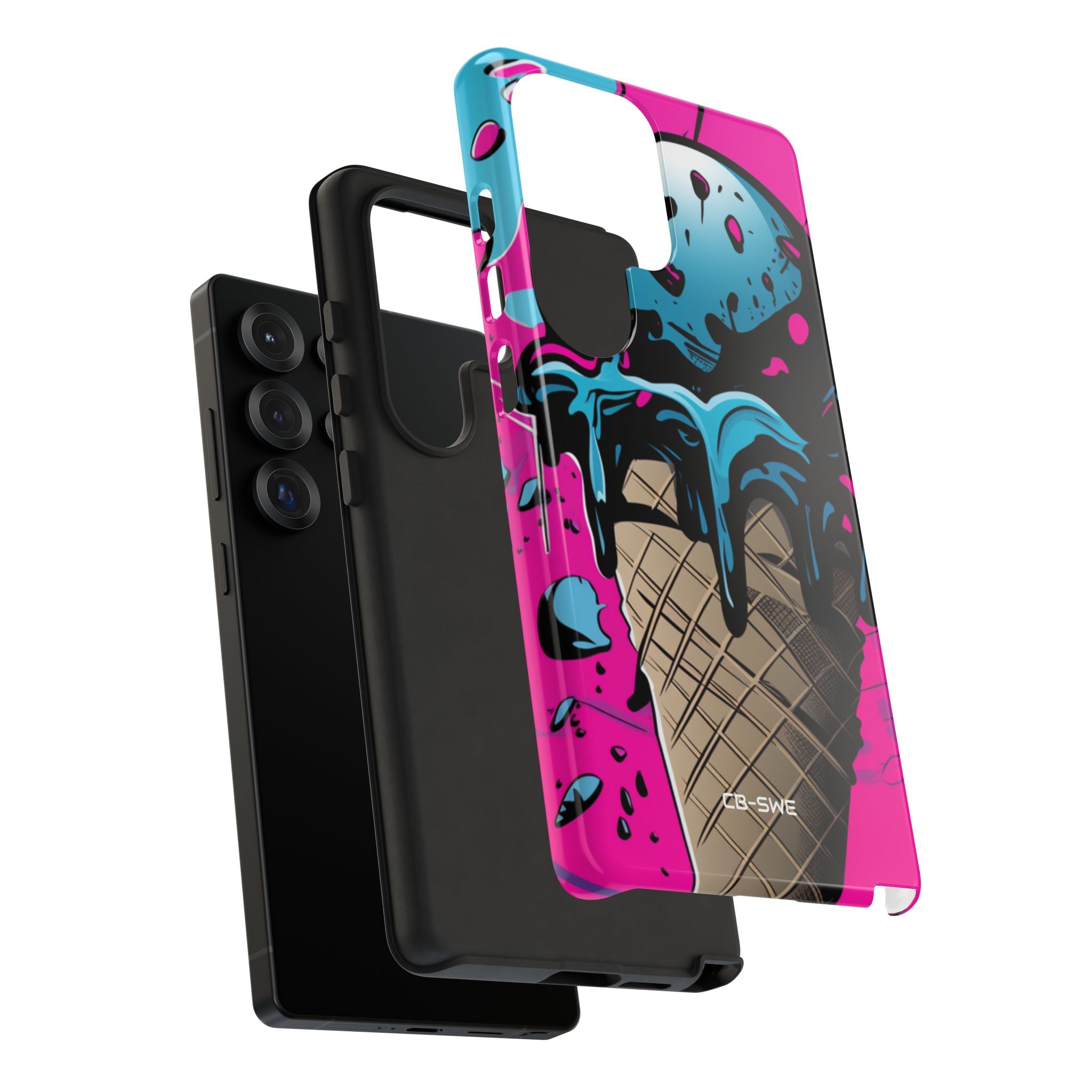 Vibrant Ice Cream Splash - Samsung Case