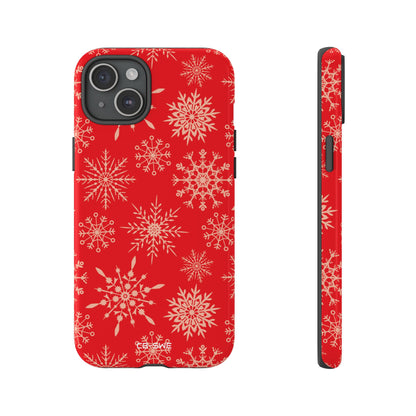 Snowflakes Dance Bright - iPhone Case