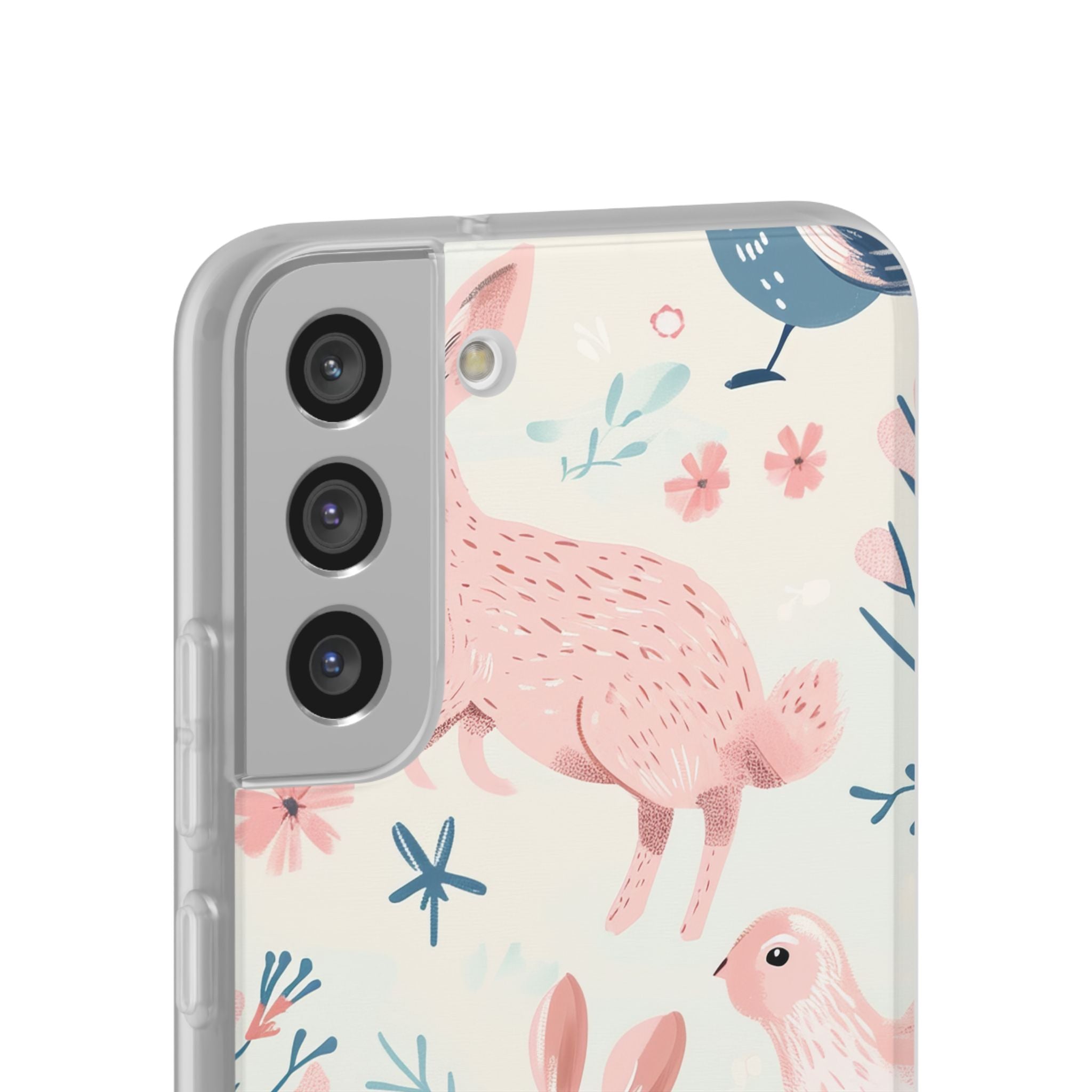 Pastel Whimsical Nature - Flexi Samsung S22 Phone Case