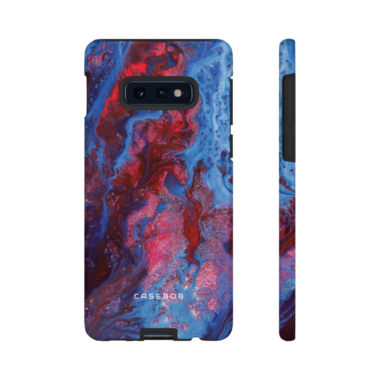 Deep Red Ink Art Phone Case - Protective - Protective Phone Case