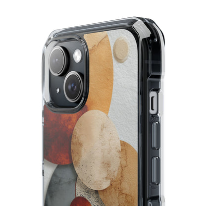 Circles Embrace Warmth iPhone Case - Impact