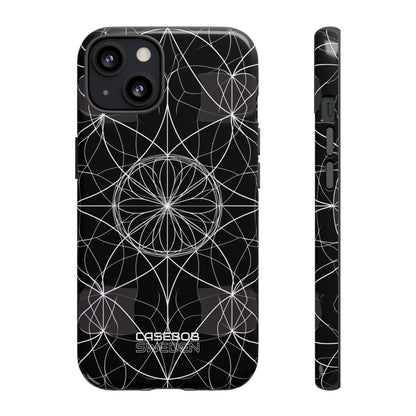 Symmetric Line Bloom iPhone 13 - Tough