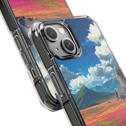 Impressionistic Summer Windmill iPhone Case - Impact