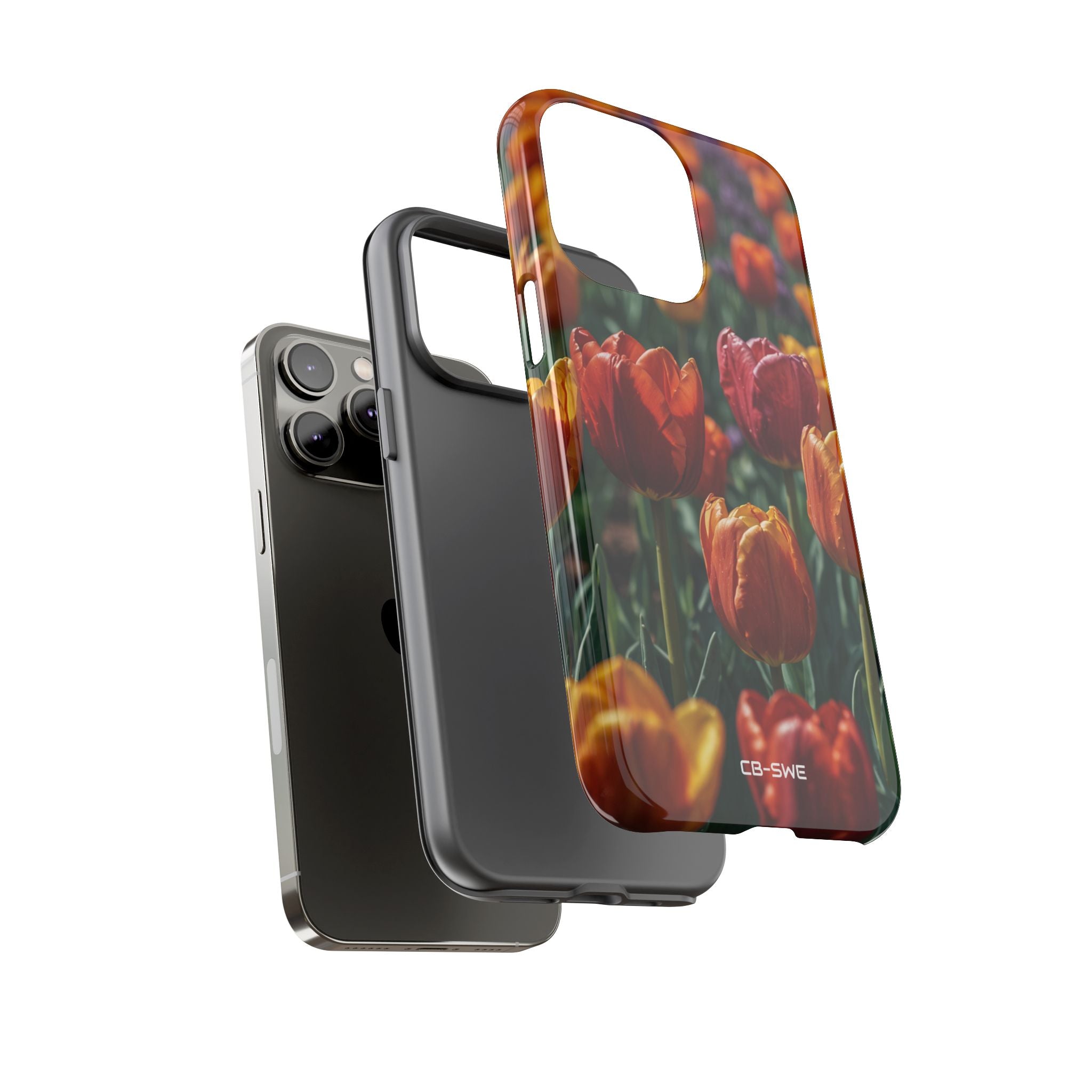 Tulips Embrace Breeze - iPhone Case