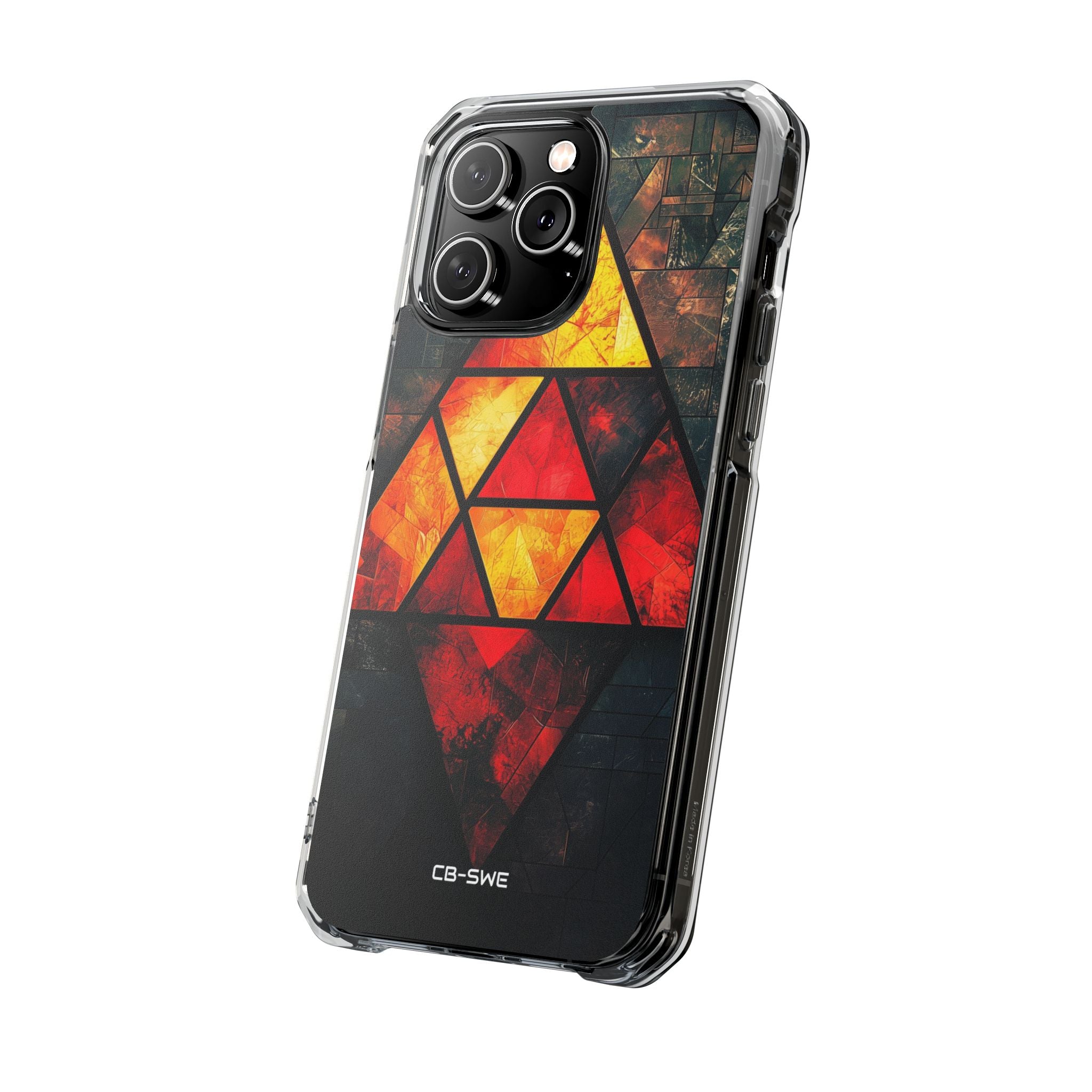 Triangles Illuminate Warmth iPhone Case - Impact