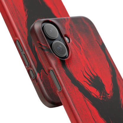 Crimson Despair iPhone 16 - Slim Phone Case