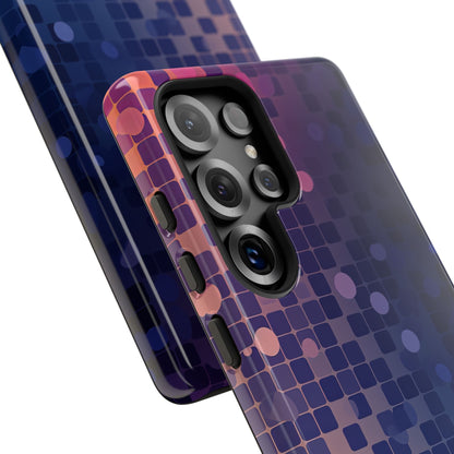 Levendige Pixel Bloom Samsung S25 - Tough