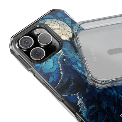 Wolf Howls Moonlight iPhone Case - Impact
