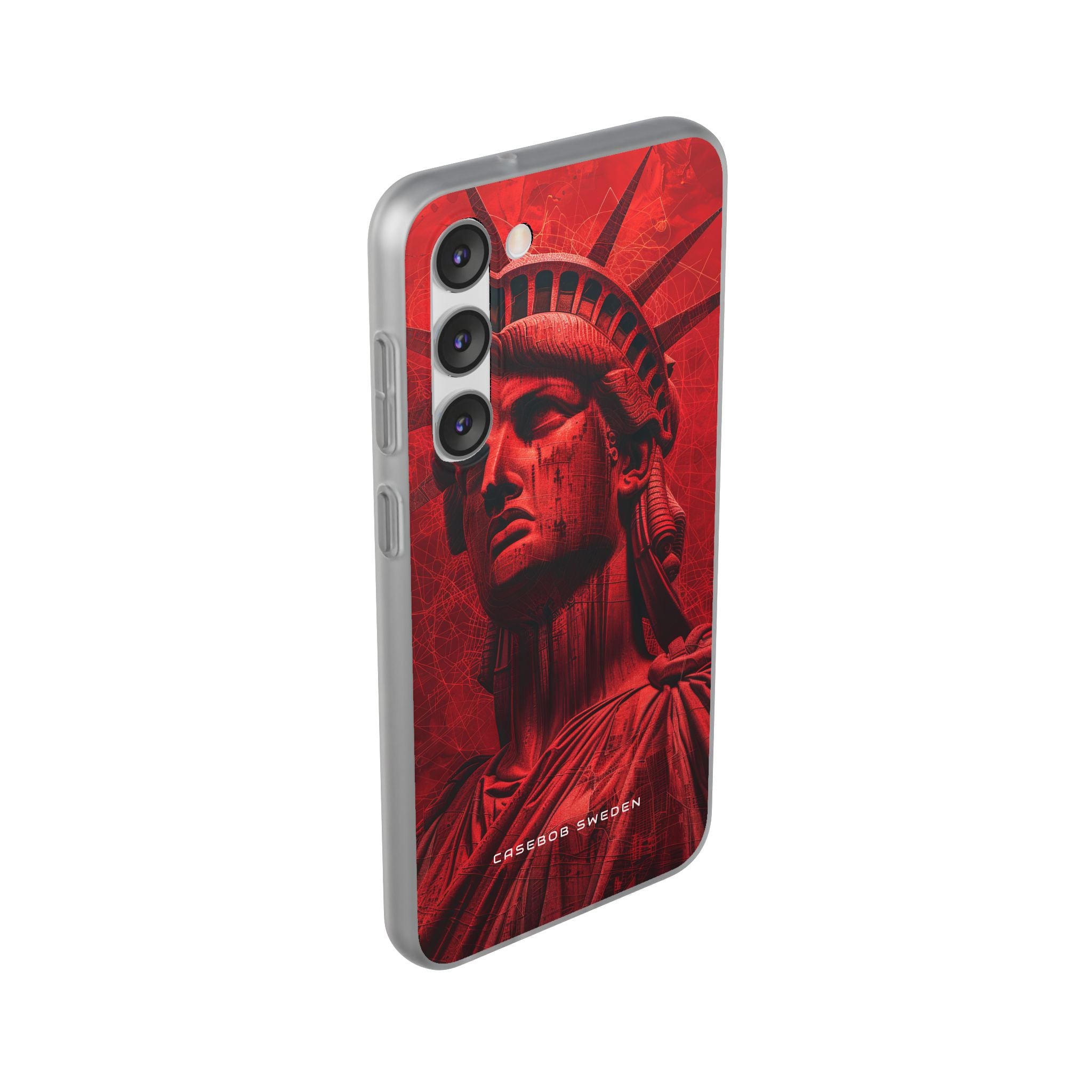 Zen Red Liberty Vision Samsung S23 - Flexi Phone Case