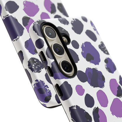 Purple Inkblots Samsung S24 - Tough Phone Case