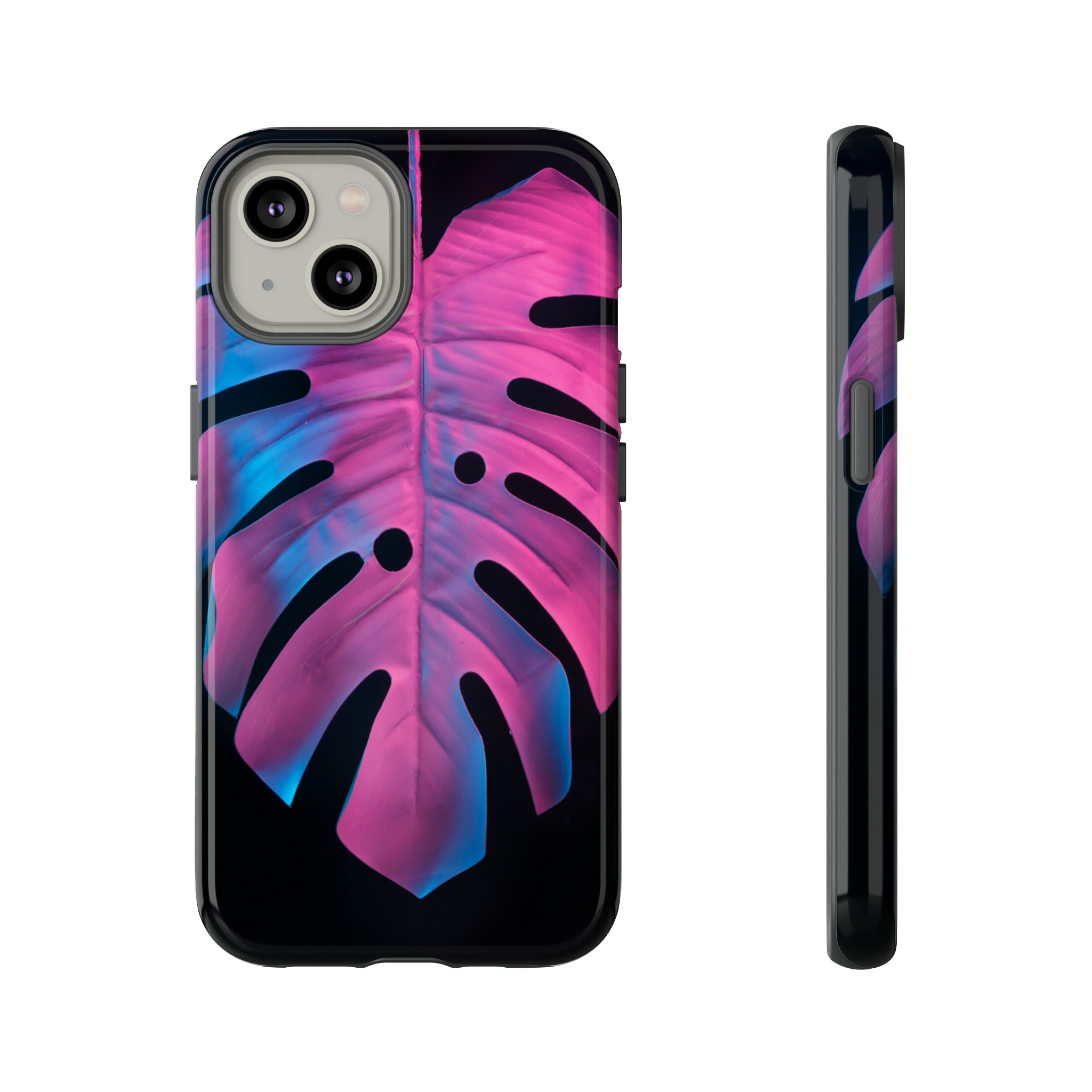 Tropical Palm Leaves - Protective Phone Case