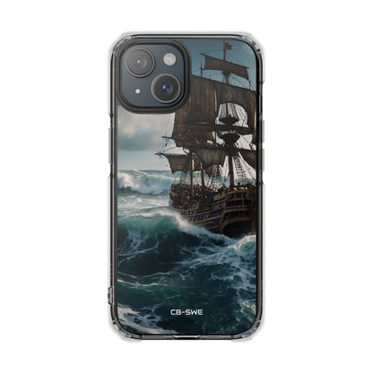 Ship Faces Waves iPhone Case - Impact