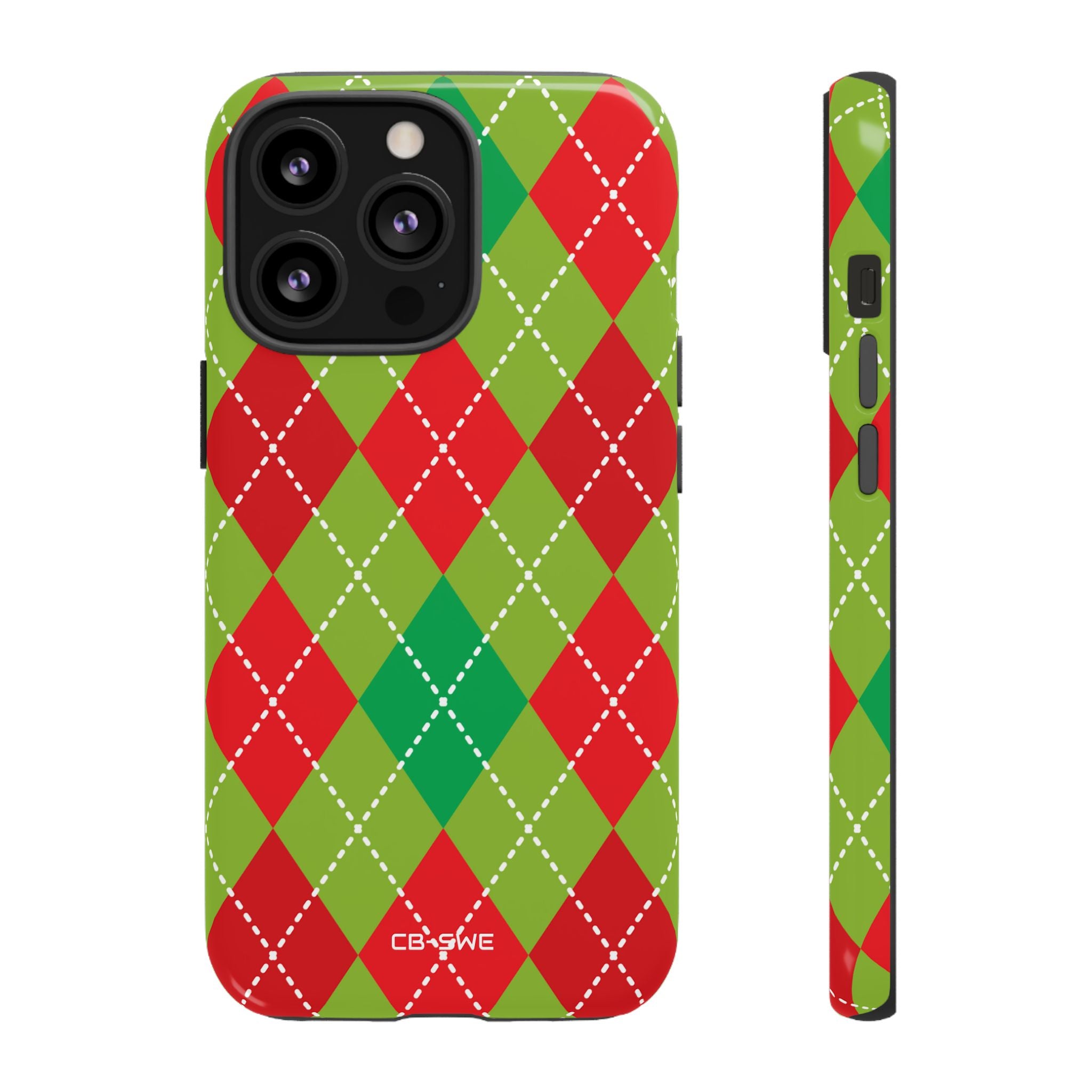 Diamond Shapes Dance - iPhone Case
