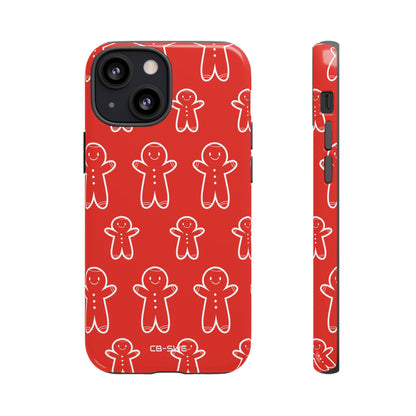Gingerbread Men Dance - iPhone Case
