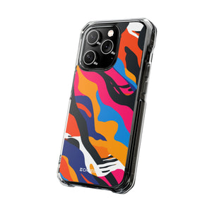 Bold Pantone Pattern | Phone Case for iPhone (Clear Impact Case - Magnetic)