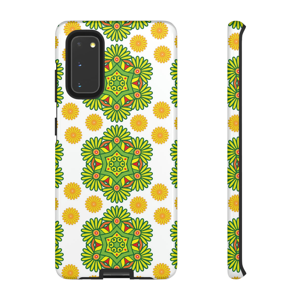 Lime Mandela - Protective Phone Case