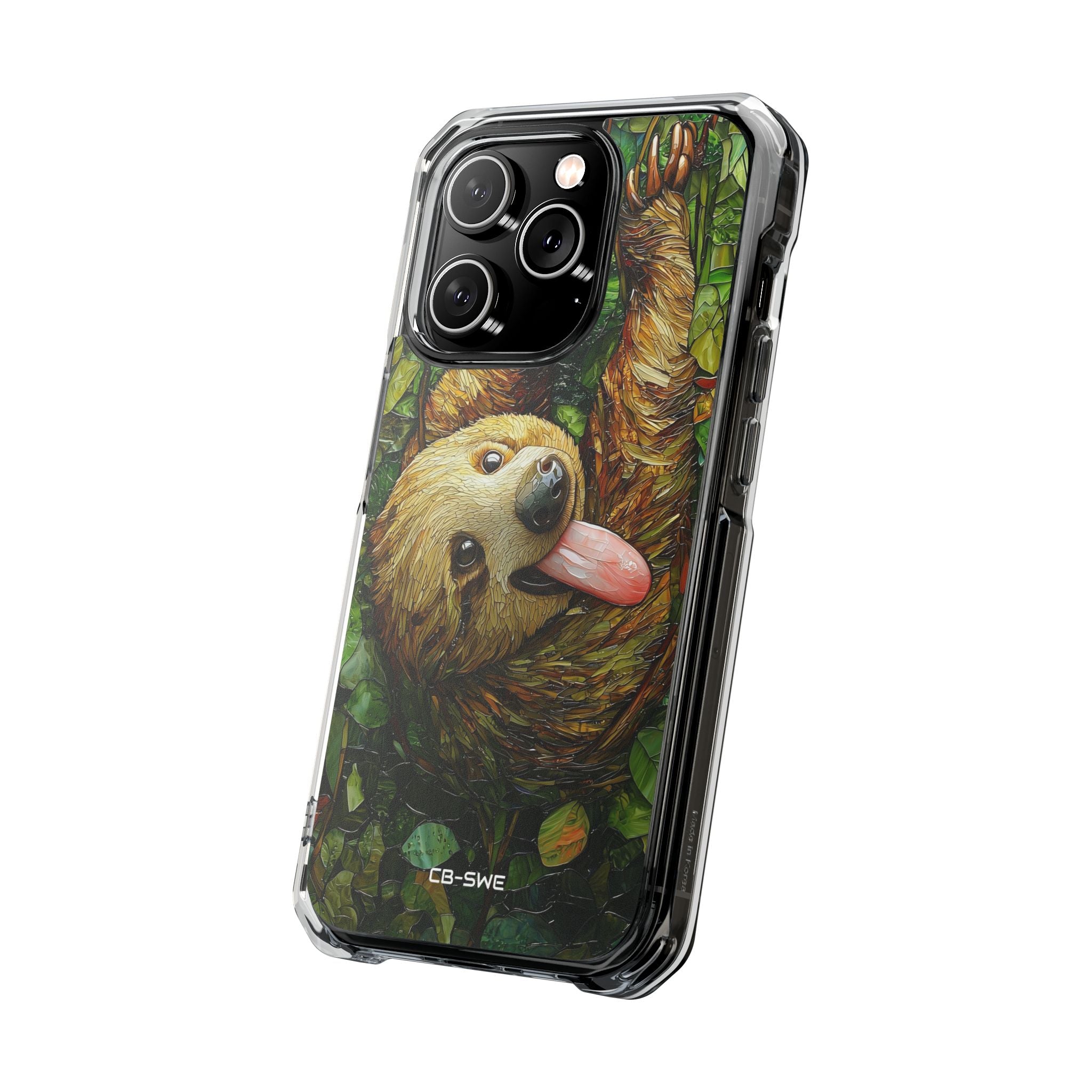 Sloth Hangs Playfully iPhone Case - Impact